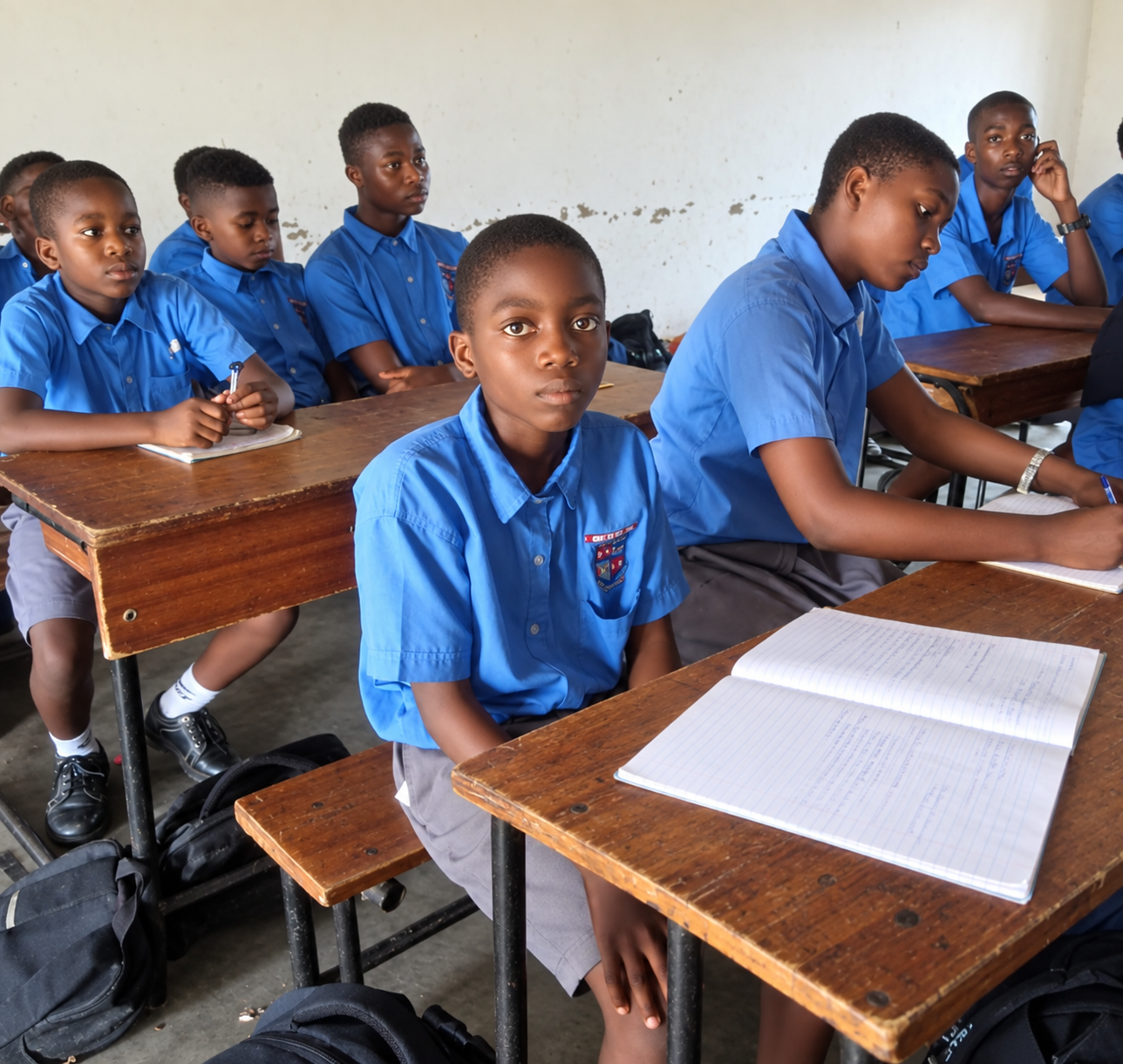 Learners in a classroom